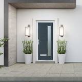 Doors Crystal Ready to Install Prehung Front Clear Glass S 0502-Y (90x200cm)