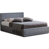 Double Beds Beds & Mattresses Home Treats Upholstered Ottoman Bed 128x204cm