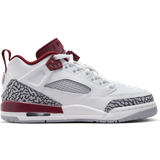 Drawstring Children's Shoes Nike Jordan Spizike Low GS - White/Team Red/Wolf Grey/Anthracite