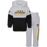 Outerstuff Iowa Hawkeyes Playmaker Pullover Hoodie Pants Set Heather Gray, Toddler NCAA Youth Apparel at Academy Sports