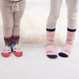 Children's Clothing Totes Pack of Kids Original Unicorn Slipper Socks MultiColoured