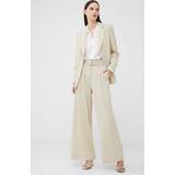French Connection Women's EVERLY SUITING BLAZER Cream