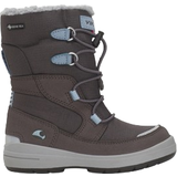 Winter Lined Children's Shoes Viking Haslum Warm GTX - Dark Grey/Iceblue