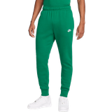 Green - Women Trousers & Shorts Nike Sportswear Club Fleece Joggers - Malachite/White
