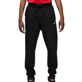 Nike Cotton Trousers Nike Men's Jordan Brooklyn Tracksuit Bottoms - Black/White