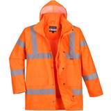 Composite Cap Work Jackets Portwest Hi-Vis Breathable Jacket Orange