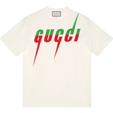 Gucci Tops Gucci Brand Print T-shirt - White