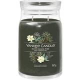 Silver Scented Candles Yankee Candle Silver Sage & Pine Large Jar Scented Candle 567g