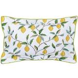 Morris & Co Lemon Tree Oxford Pillow Case Green, Yellow (74x48cm)