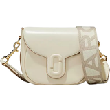 White Crossbody Bags Marc Jacobs The J Small Saddle Bag - Cloud White