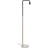 MiniSun Industrial Bronze/Copper Floor Lamp 155cm