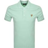 Men - Turquoise Clothing Lyle And Scott Short Sleeved Polo T Shirt Green