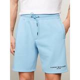 Tommy Hilfiger Women Trousers & Shorts Tommy Hilfiger Logo Fleece Shorts Blue Mens