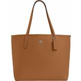 Coach City Tote Bag - Pebbled Leather/Silver/Light Saddle