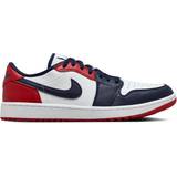 Men - Waterproof Golf Shoes Nike Air Jordan 1 Low G M - White/Varsity Red/Obsidian