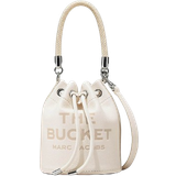 Marc Jacobs The Leather Bucket Bag - Cotton/Silver