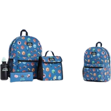 Minecraft Backpacks Minecraft School Bag Set - Blue