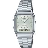 Casio Stainless Steel - Women Wrist Watches Casio Vintage (AQ-230A-7AMQYES)