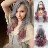 Wigs Melody Body Wave Synthetic Lace Front Wigs Ombre Ombre