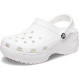 Women Clogs Crocs Women's Classic Platform Platform Shoes, White, Women