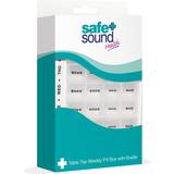 Medical Aids Safe And Sound Table Top Weekly Pill Box with Braille