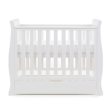 Cots OBaby Stamford Space Saver Sleigh Cot