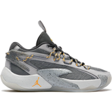 Leather Basketball Shoes Nike Luka 2 Caves M - Smoke Grey/Light Smoke Grey/Dark Smoke Grey/Laser Orange