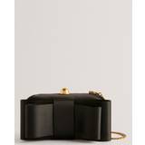 Ted Baker Clutches Ted Baker Bowelaa Satin Bow Clutch Bag, Black