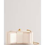 Clutches Ted Baker Bowelaa Satin Bow Clutch Bag, Ivory