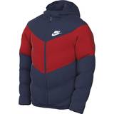Down jackets - Fleece Lined Nike Older Kid's Synthetic Fill Jacket - Midnight Navy/University Red/White