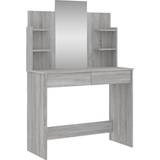 vidaXL 837580 Gray Sonoma Dressing Table 39x96cm
