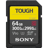 Sony 64 GB Memory Cards Sony Tough SDXC Class 10 UHS-II U3 V90 300/299MB/s 64GB