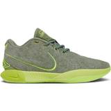 Green Basketball Shoes Nike LeBron XXI - Oil Green/Volt