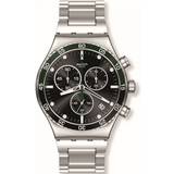 Swatch Men Wrist Watches Swatch Dark Green Irony (YVS506G)