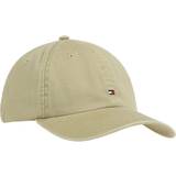 Tommy Hilfiger Men Caps Tommy Hilfiger Flag Embroidery Six-Panel Baseball Cap FADED OLIVE One