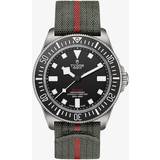 Tudor Watches Tudor Black M25717N-0001 Pelagos Fxd Titanium and Woven Automatic Diver's 1 Size