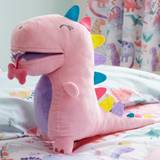 Soft Toys Dunelm Pink Dinosaur Plush Pink