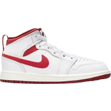 Nike 1 Mid SE PS - White/Dune Red/Sail/Lobster