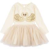 Babies - Tulle Dress Dresses Konges Sløjd Baby's Fairy Ballerina Dress - Buttercream Glitter