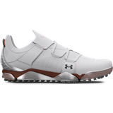 Knit Fabric Golf Shoes Under Armour HOVR Tour SL E M - Halo Grey/After Burn