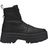 Nike Women Lace Boots Nike Air Jordan 1 Brooklyn - Black/Flat Pewter
