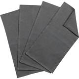 Scandi Living Clean Serviettes Cloth Napkin Black (45x45cm)