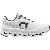 Fabric - Women Running Shoes On Cloudmonster W - White/Black/Gray