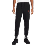 Black/grey nike tech fleece Nike Sportswear Tech Fleece Men's Joggers - Black/Dark Smoke Grey/Light Crimson