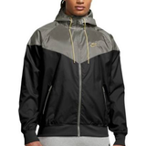 Nike L - Men - Outdoor Jackets Nike Sportswear Windrunner Men's Hooded Jacket - Black/Dark Stucco/Saturn Gold