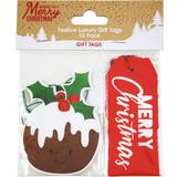 Gift Tags Pack of 10 Festive Food Luxury Gift Tags