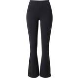 Nike Tights & Stay-Ups Nike Sportswear Chill Knit Women's Tight Mini-Rib Flared Leggings - Black/Sail
