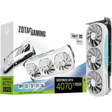 GeForce RTX 4070 Ti Super Graphics Cards Zotac Nvidia RTX 4070 Ti SUPER Trinity OC White Edition HDMI 3xDP 16GB
