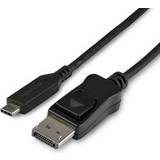 DisplayPort Cables - Round StarTech USB C - DisplayPort 1.4 M-M 1m