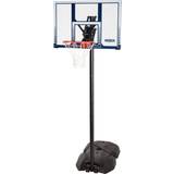 White Basketball Stands Lifetime Adjustable Portable Basketball